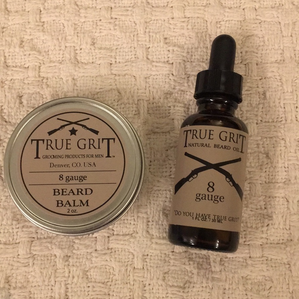 True Grit Beard Oil & Balm Bundle